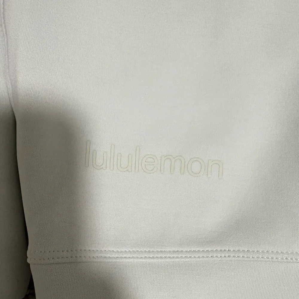 NWT Lululemon Softstreme Perfectly Oversized Cropped Crew Kohlrabi Green - Picture 6 of 7